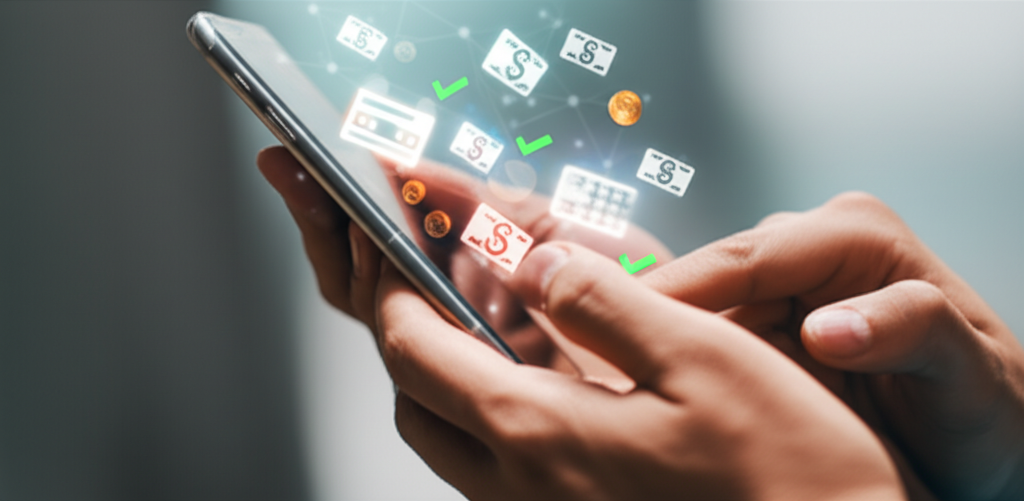 Person earning money from surveys